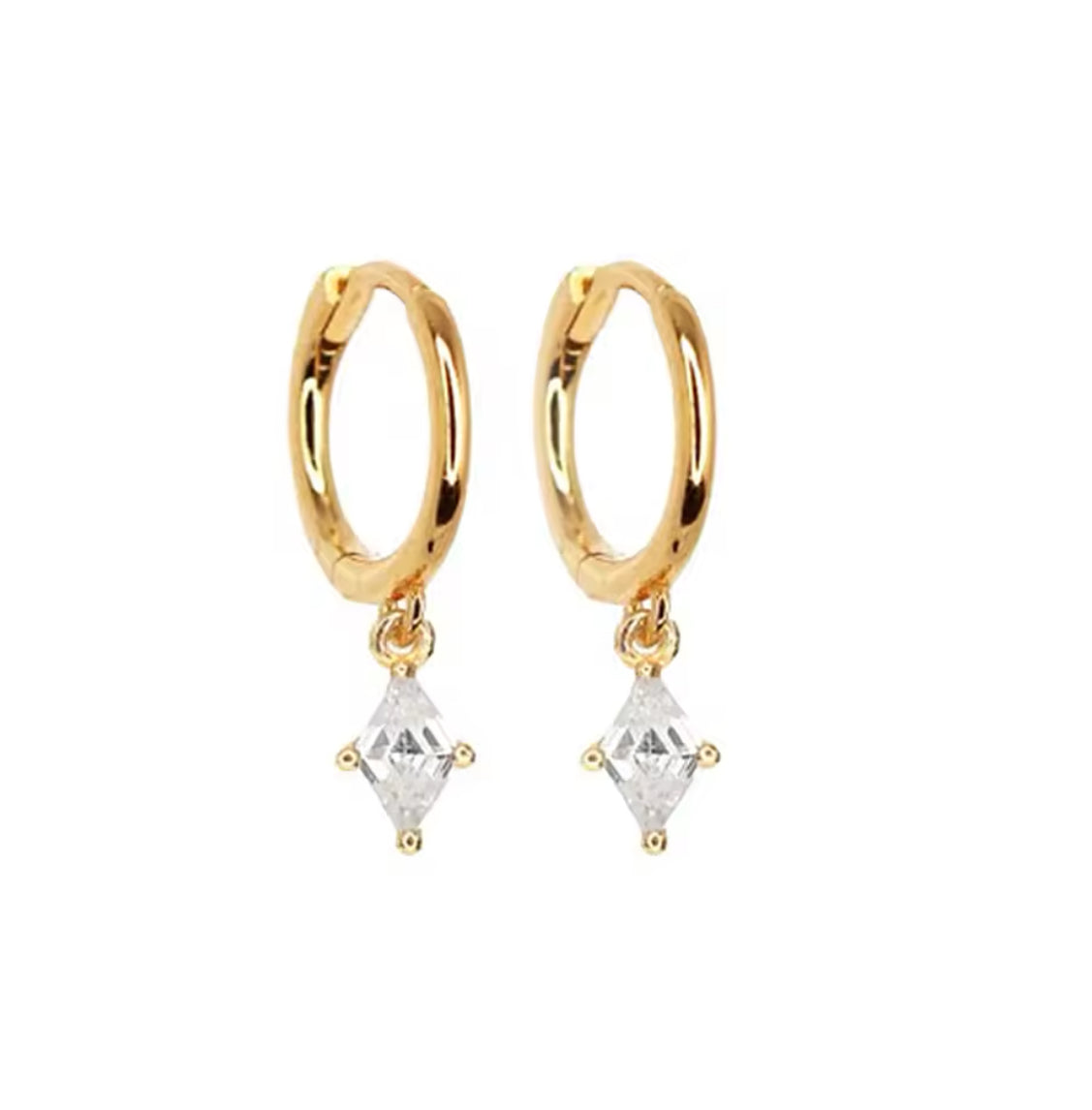 Everyday Gold Earring Stack Set, Gold-Plated Silver Earring Set